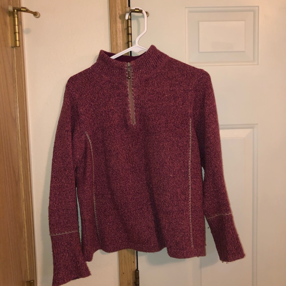Woolrich Half Zip Up Pullover